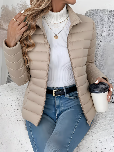 Slim Fit Steppjacke