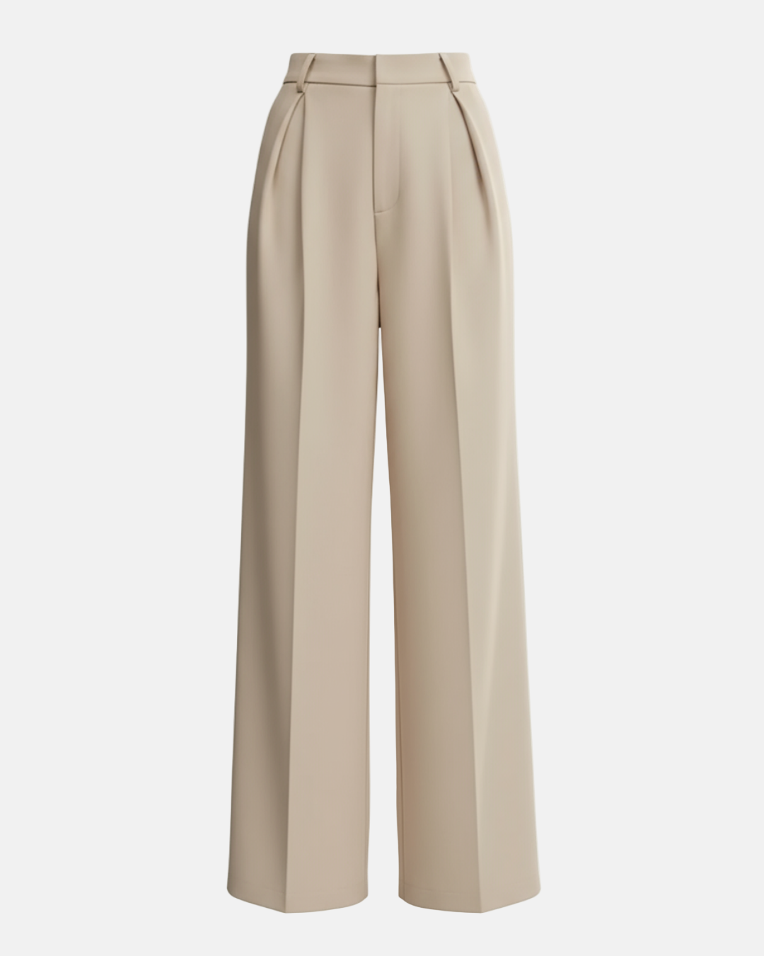 Elegante Marlenehose Damen mit hohem Bund und weitem Bein