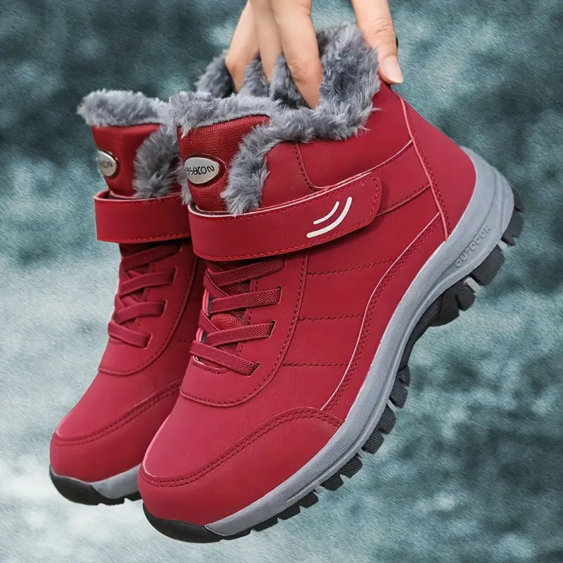 Orthopädische, warm gefütterte Winterstiefel